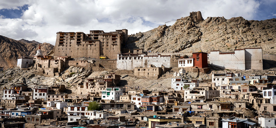 View Of Old Leh City