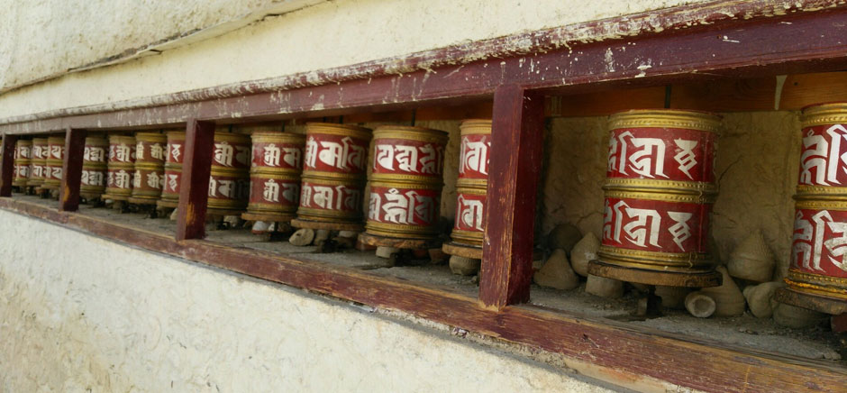 Prayer Wheels In Lamayuru Monastery, Leh Ladakh
