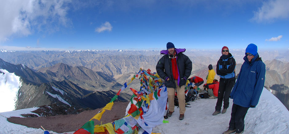 Trekkers At Stok Kangri, Leh Ladakh