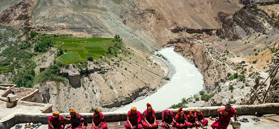 Monks In Phugthal, Leh Ladakh