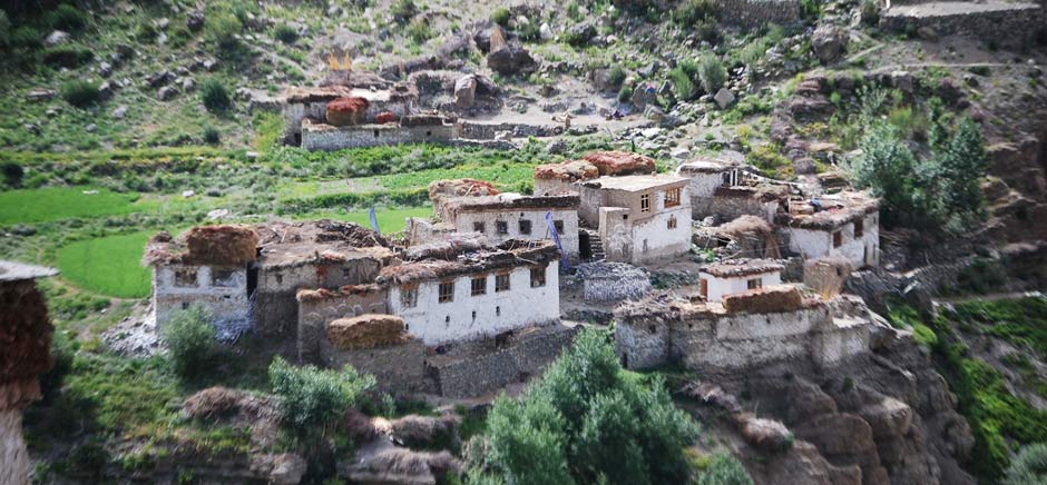 Houses In Phugthal, Leh Ladakh
