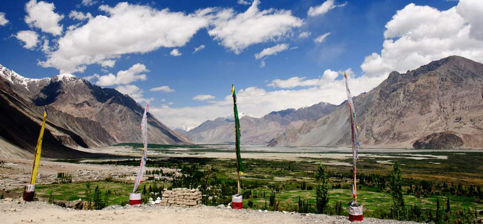 Views Of Diskit, Leh Ladakh