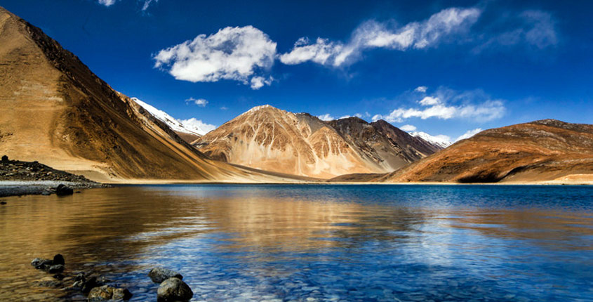 Pangong Tso Lake - Places to Visit in Delhi to Leh Road Trip